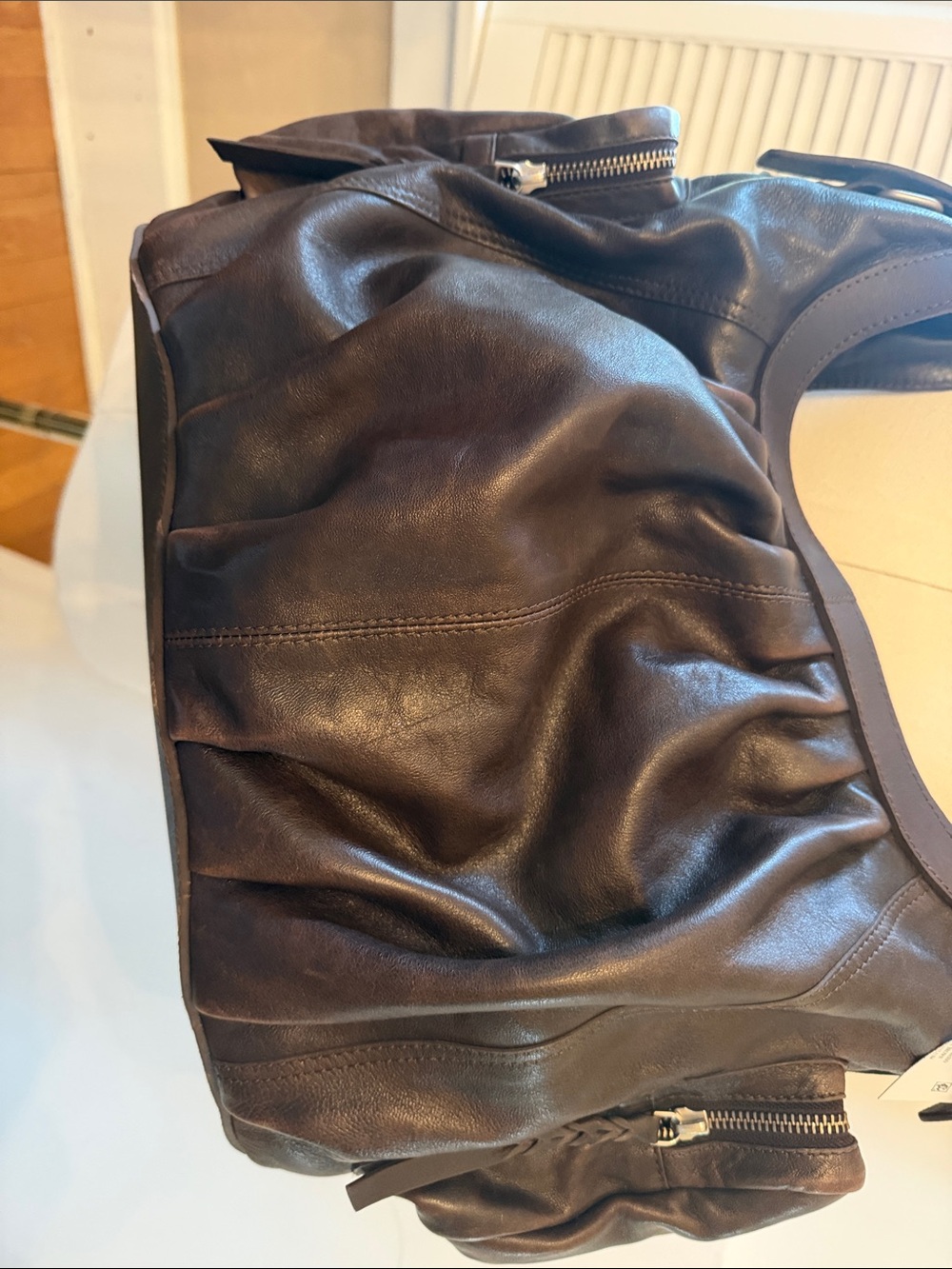 We The Free Hattie Hardware Shoulder Bag Brown - Picture 5 of 15